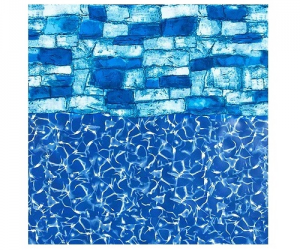 Overlap Liner - Oval Sizes - Blue Stone 
