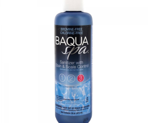BaquaSpa Sanitizer w/Stain & Scale Control (16oz.)