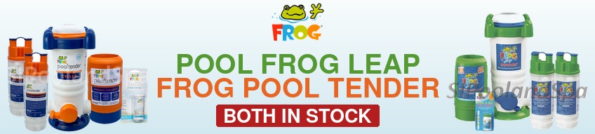 FROG Pool Tender and Pool Frog Leap Mineral Water Pool Care - Now in Stock at S.I. Pool and Spa