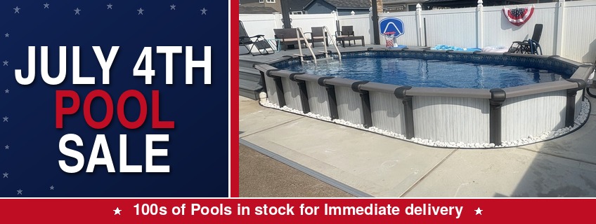 July 4th Above Ground Pool Sale