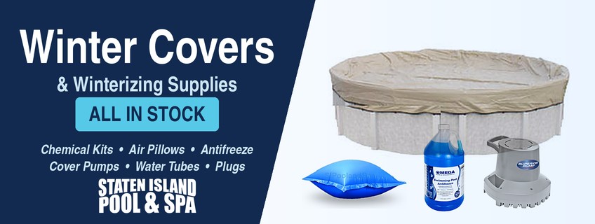 Winter Pool Covers and Winterizing Supplies In Stock Staten Island New York New Jersey
