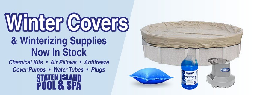 Winter Pool Covers and Winterizing Supplies In Stock Staten Island New York New Jersey