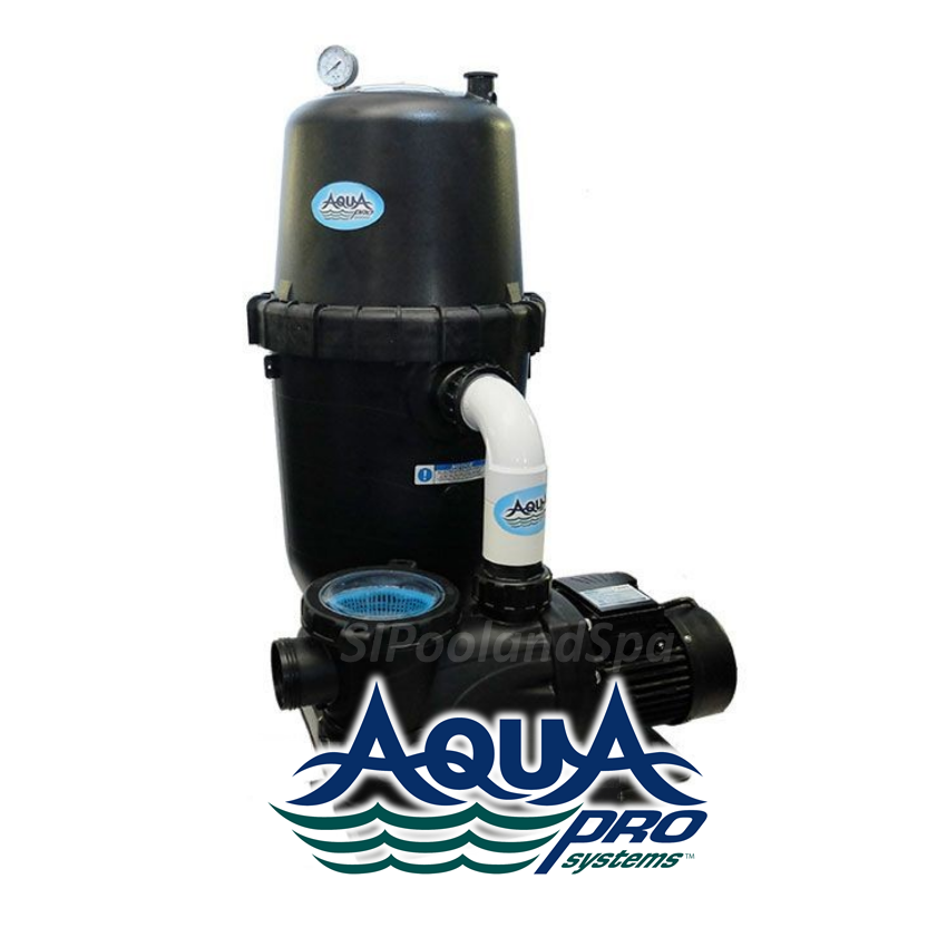 Vrijgevigheid geroosterd brood Vriendelijkheid AquaPro 190 SQ. FT. Cartridge Filter System w/2 H.P. 2 SPD Motor : Staten  Island Pool & Spa